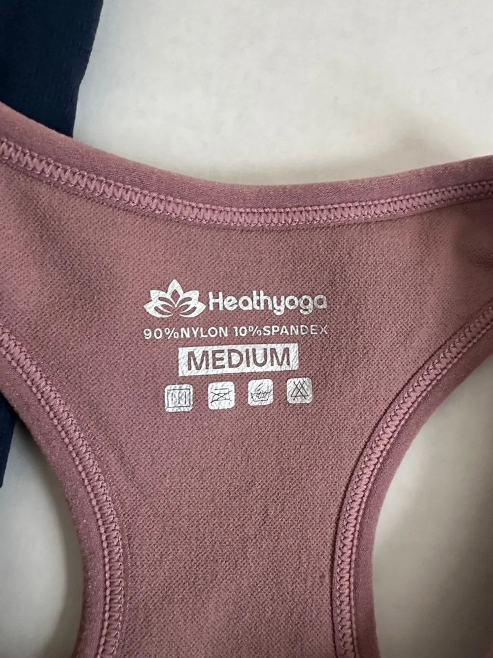 Healthyoga 3 Pack High Impact Racerback Sports Bras Medium Seamless Wireless NWT